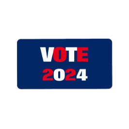 投票2024紅白青の選挙 ラベル