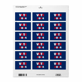 投票2024紅白青の選挙 ラベル