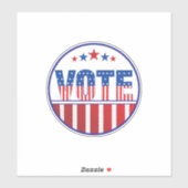投票2024選挙デカール シール (シート)