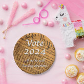 投票2024 もし我々はまだ選挙を持っている ペーパープレート (パーティー)