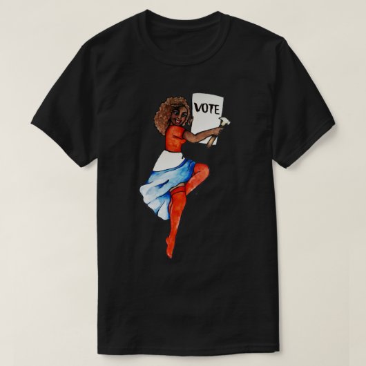 投票2 Tシャツ (デザイン正面)