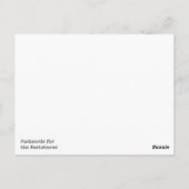 投票!あなたの電すごい力抗議はがき ポストカード (裏面)