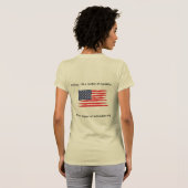 投票!それは道徳の問題 t-shirt tシャツ (裏面フル)