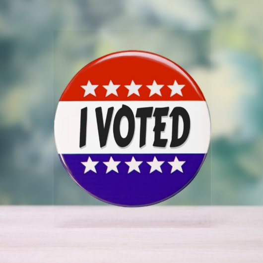 投票 アクリルサイン (ニュートラル)