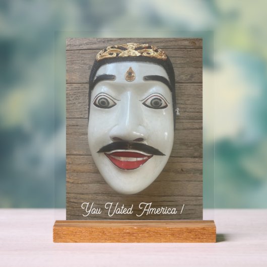 投票 アクリルサイン (ニュートラル)