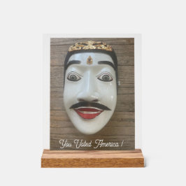 投票 アクリルサイン