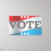 投票 キャンバスプリント (正面)