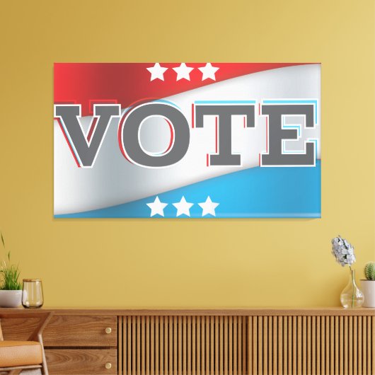 投票 キャンバスプリント (インサイチュ (リビング))