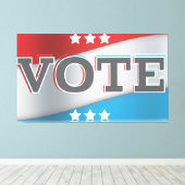 投票 キャンバスプリント (インサイチュ (ウッドフロア))