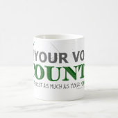 投票 コーヒーマグカップ (中央)