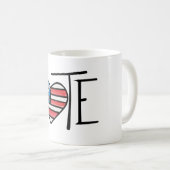 投票 コーヒーマグカップ (正面右)