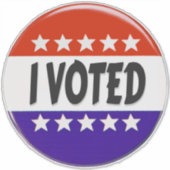 投票 シール (正面)