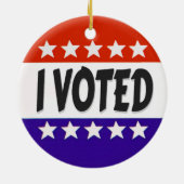 投票 セラミックオーナメント (裏面)