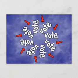 投票：チェック！ ポストカード