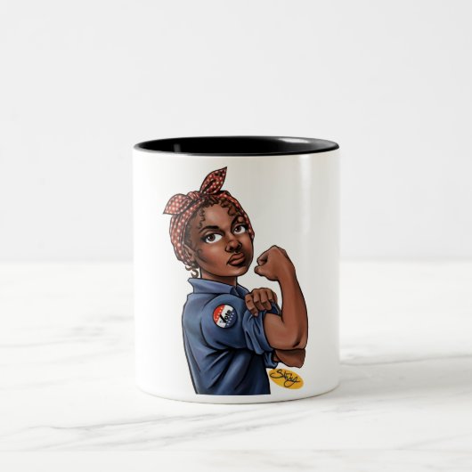 投票 ツートーンマグカップ (中央)