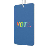 "投票" -プライドlgbtq rainbow blue air freshener カーエアーフレッシュナー (左)