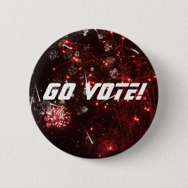 投票！ボタン 缶バッジ