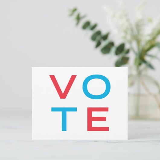 投票 ポストカード (スタンド正面)