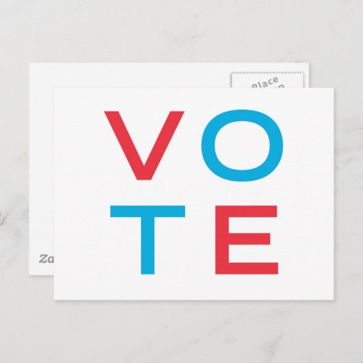 投票 ポストカード (正面/裏面)