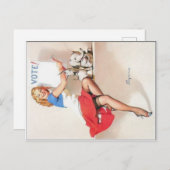 投票！ ポストカード (正面/裏面)