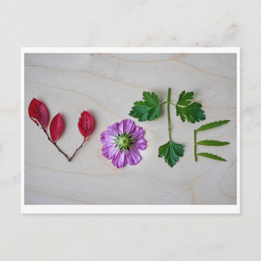 投票 ポストカード (正面)