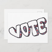 投票！ ポストカード (正面/裏面)