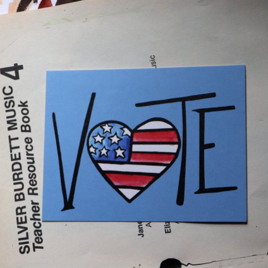 投票 ポストカード