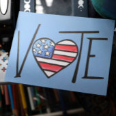 投票 ポストカード