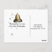 投票! ポストカード (裏面)