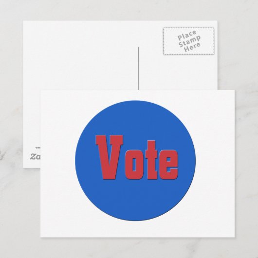 投票 ポストカード (正面/裏面)