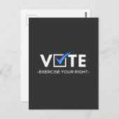 投票 ポストカード (正面/裏面)