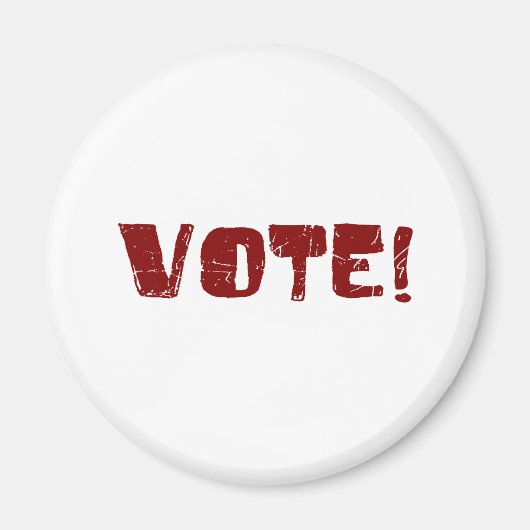 投票 マグネット (正面)