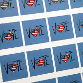 投票 ラウンドシール