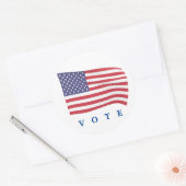 投票 ラウンドシール (封筒)