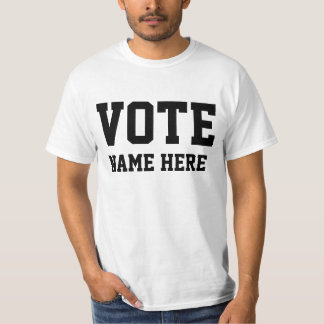 投票 個人名 Tシャツ