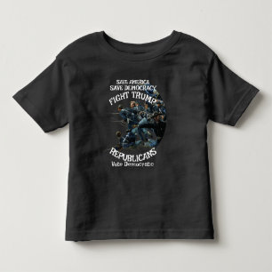 投票 愛国 トランプ 共和党 トドラーTシャツ
