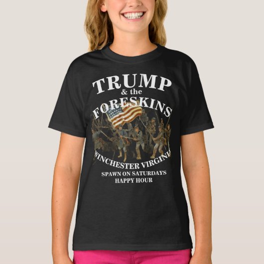 投票 愛国 トランプ 共和党 Tシャツ (正面)