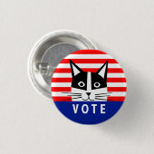 投票！投票ボタン（丸） 缶バッジ (正面&裏面)