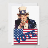 投票 招待状 (正面)