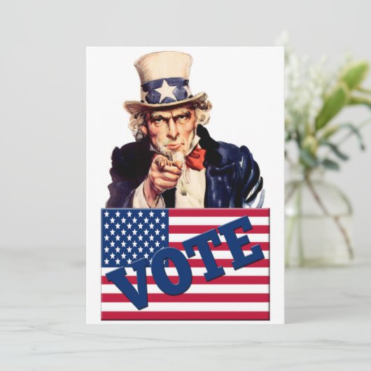 投票 招待状 (スタンド正面)