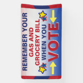 投票 横断幕 (縦)