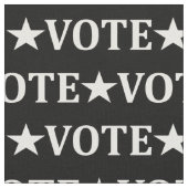 投票。米国大統領の選挙。愛国的な。ブラック ファブリック (クローズアップ)