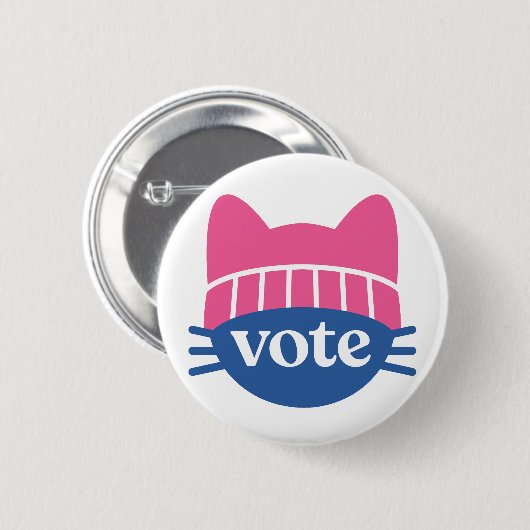 投票 缶バッジ (正面&裏面)