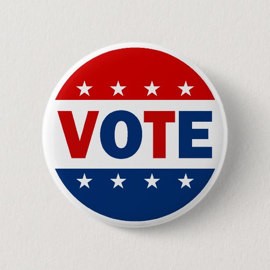 投票 缶バッジ (正面)