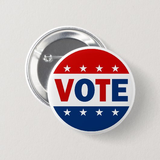 投票 缶バッジ (正面&裏面)