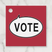 投票 – 赤 フェイバータグ (正面)