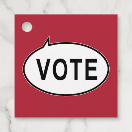 投票 – 赤 フェイバータグ