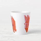 投票!選任 カフェラテマグ (正面)