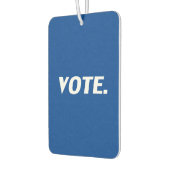 "投票" – 青い白い空気フレッシュナー カーエアーフレッシュナー (左)