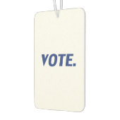 "投票" – 青い白い空気フレッシュナー カーエアーフレッシュナー (左)